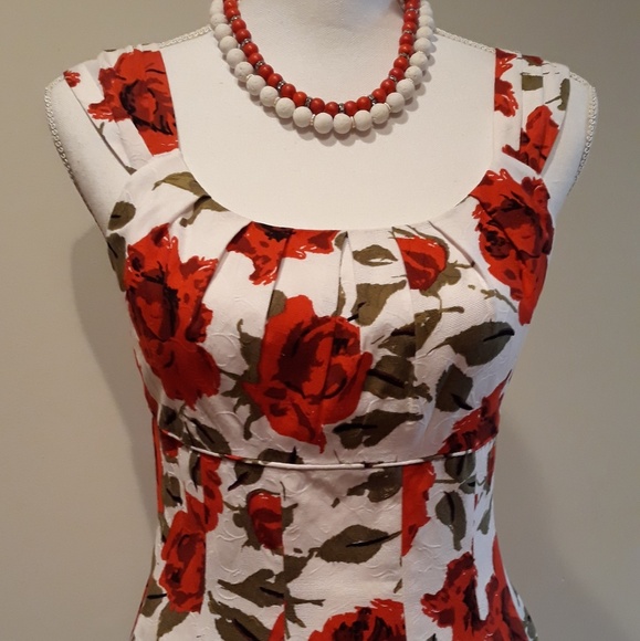 NWOT Maggy London Summer Sundress casual or business - Picture 2 of 8